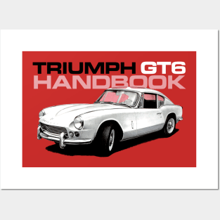TRIUMPH GT6 - handbook Posters and Art